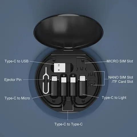 Travel Cabel Set Fast Charging