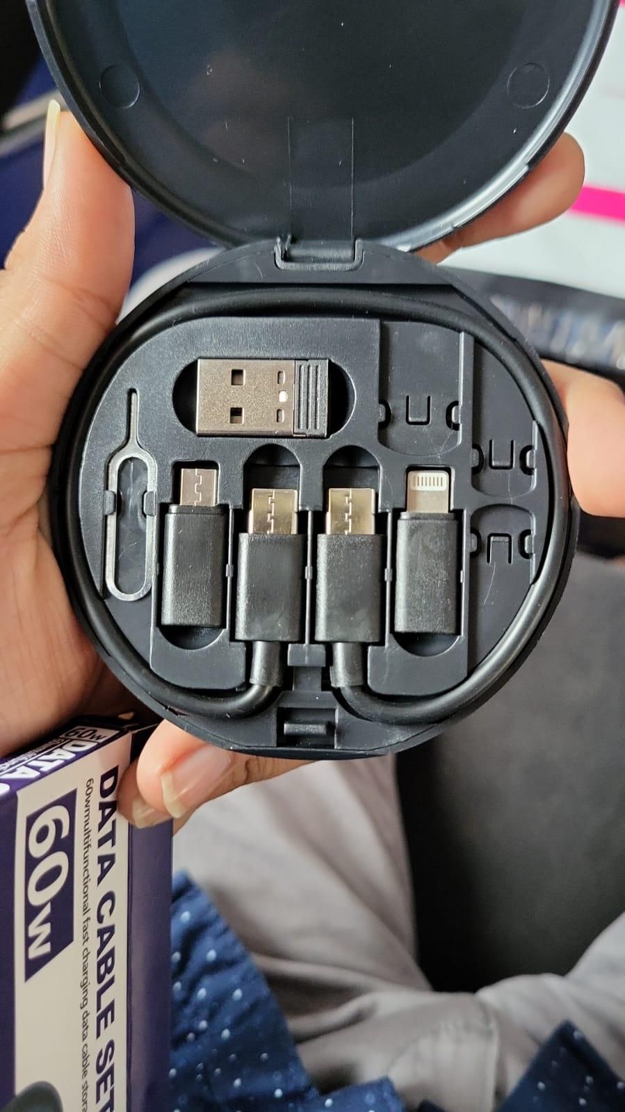 Travel Cabel Set Fast Charging